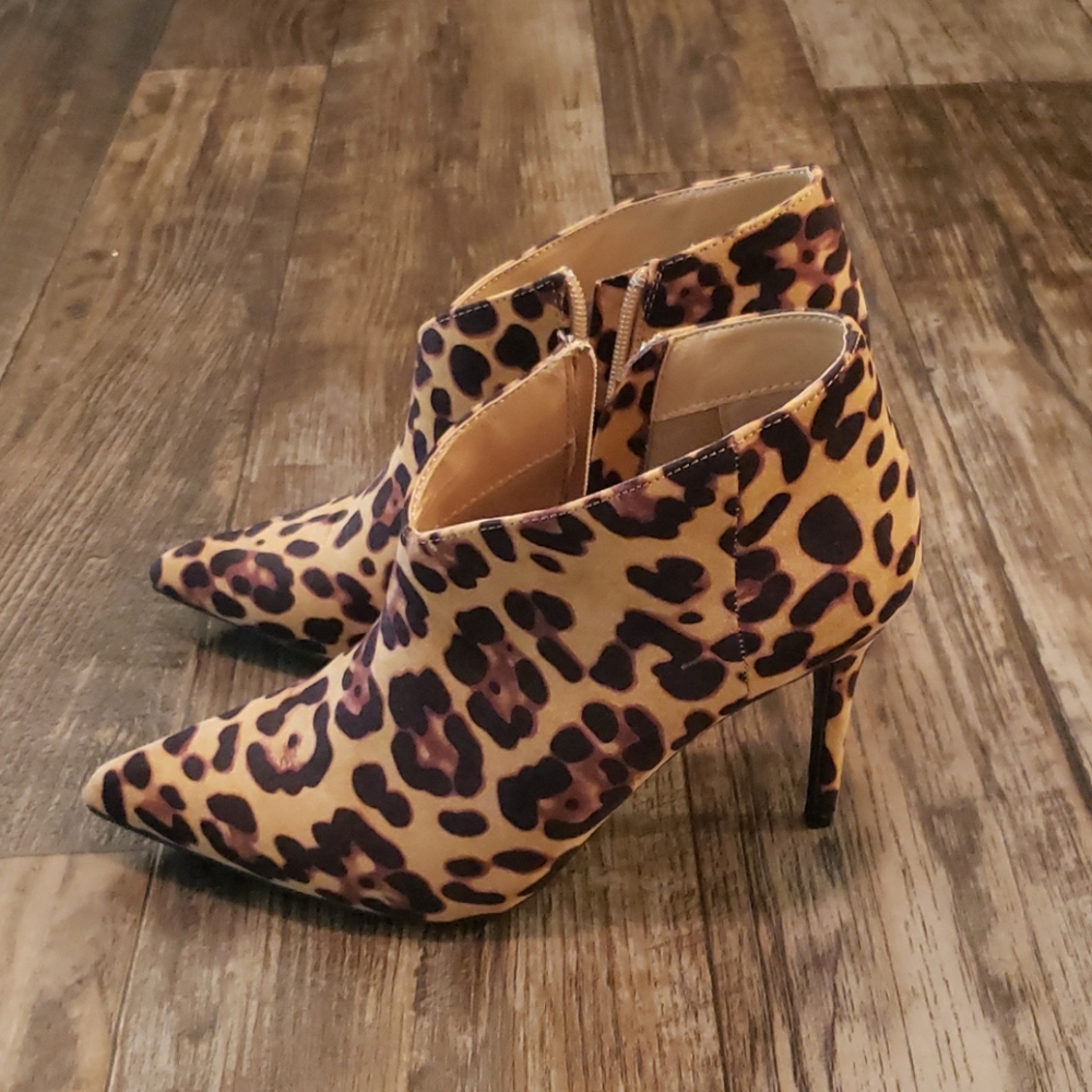 Leopard Print Bootie